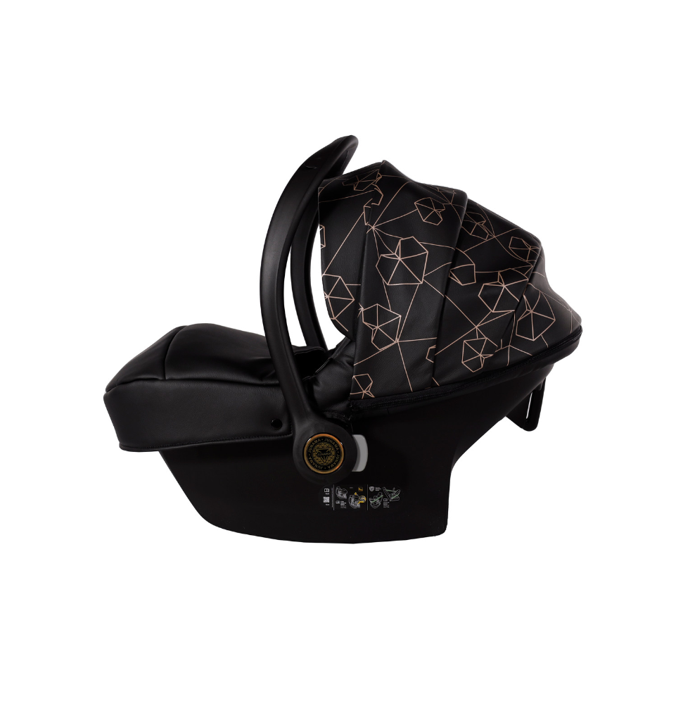Automobilinė kėdutė Junama Heart, Black Copper
