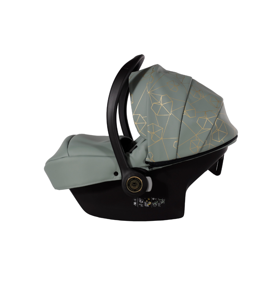 Automobilinė kėdutė Junama Heart, Olive Gold