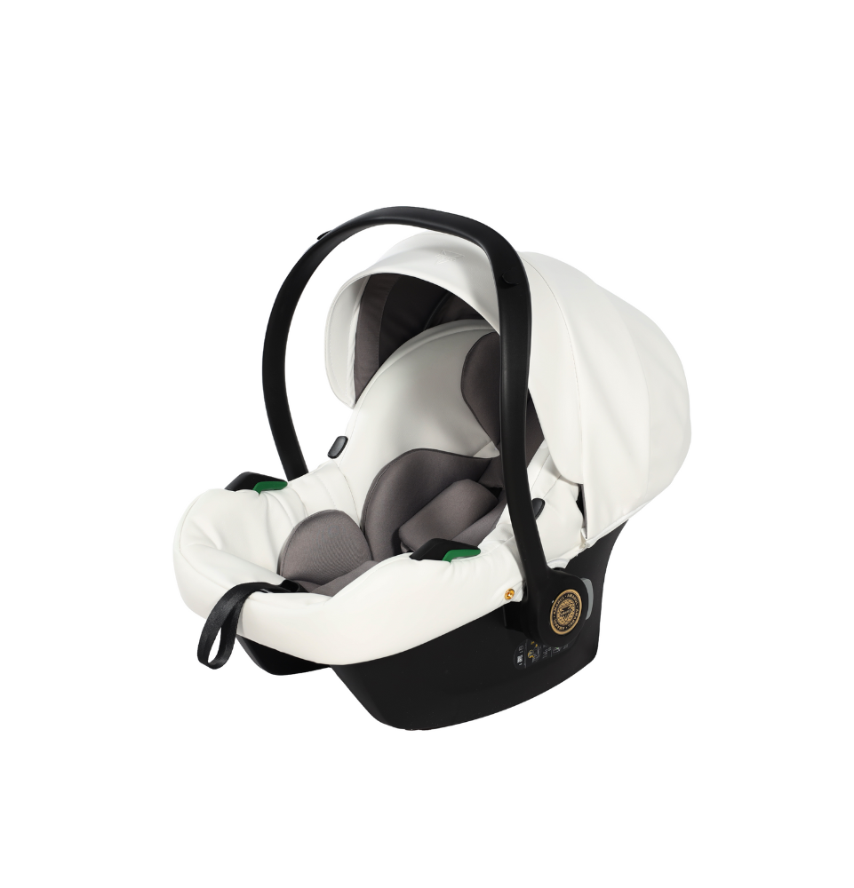 Automobilinė kėdutė Junama Fluo Individual White Gold