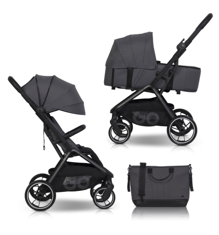 Universalus vežimėlis EasyGo Zoya Cloudy Gray