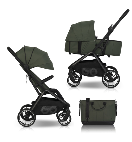 Universalus vežimėlis EasyGo Zoya Jungle Green