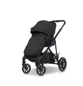 Sportinis vežimėlis EasyGo Duoflex Ebony Black