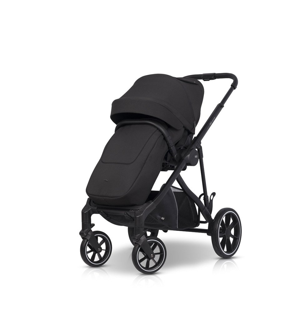 Sportinis vežimėlis EasyGo Duoflex Ebony Black