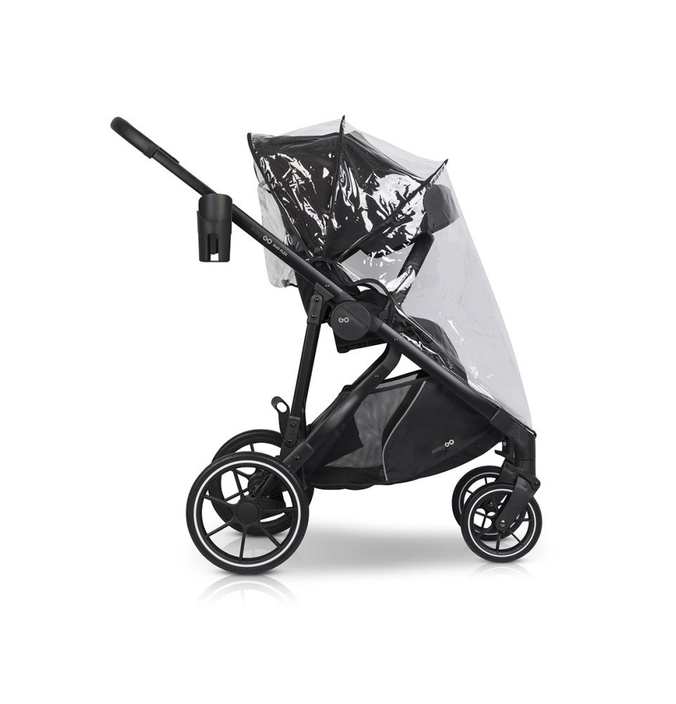 Sportinis vežimėlis EasyGo Duoflex Ebony Black