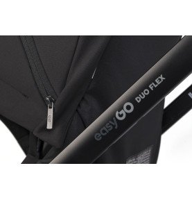 Sportinis vežimėlis EasyGo Duoflex Ebony Black