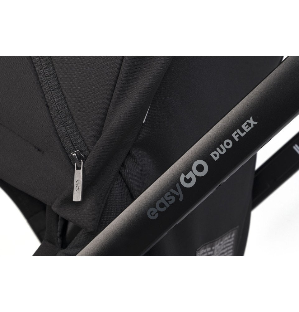 Sportinis vežimėlis EasyGo Duoflex Ebony Black