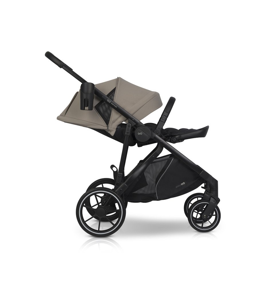 Sportinis vežimėlis EasyGo Duoflex Savana Beige