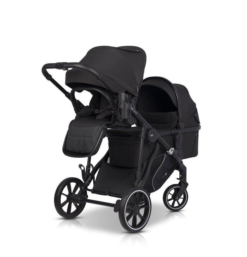 Universalus vežimėlis Easygo Duoflex Ebony Black
