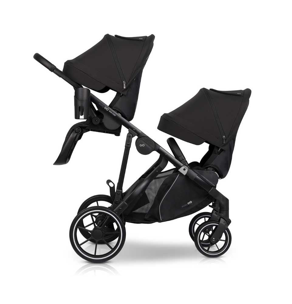 Universalus vežimėlis Easygo Duoflex Ebony Black