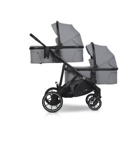 Universalus vežimėlis Easygo Duoflex Cloudy Gray