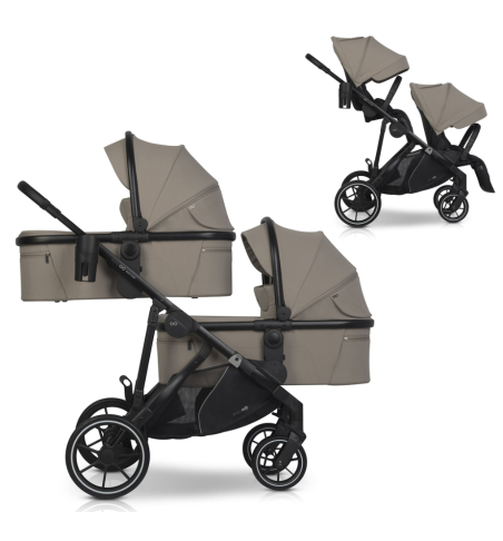 Universalus vežimėlis Easygo Duoflex Savana Beige