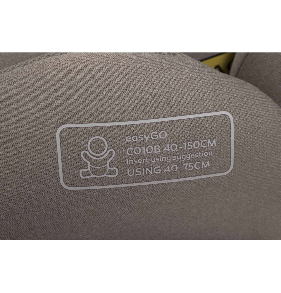 Automobilinė kėdutė EasyGo Buz Pro Body Taupe (0-36 kg)