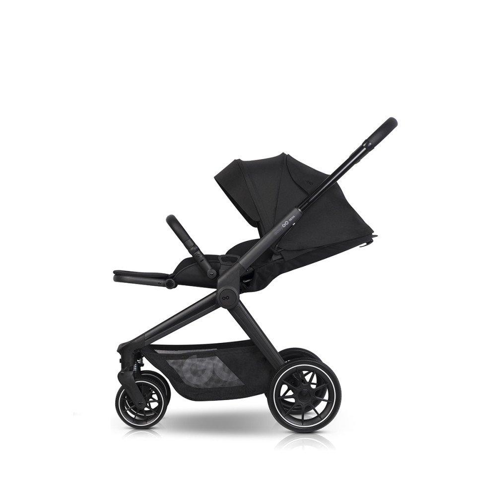 Universalus vežimėlis EasyGo Reva Ebony Black