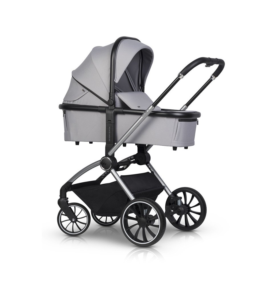 Universalus vežimėlis EasyGo Giro Cloudy Gray Universalus vežimėlis EasyGo Giro Cloudy Gray