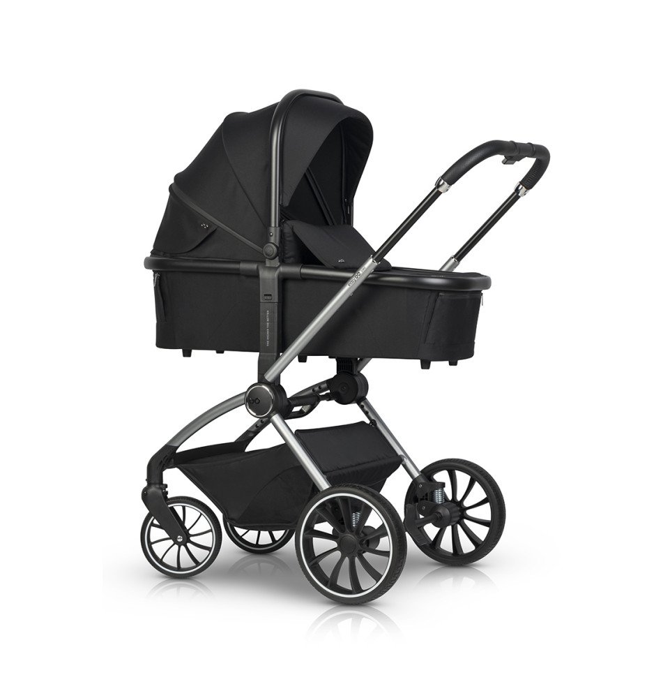 Universalus vežimėlis EasyGo Giro Ebony Black Universalus vežimėlis EasyGo Giro Ebony Black