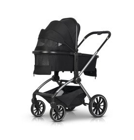 Universalus vežimėlis EasyGo Giro Ebony Black