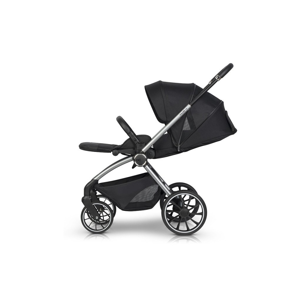 Universalus vežimėlis EasyGo Giro Ebony Black