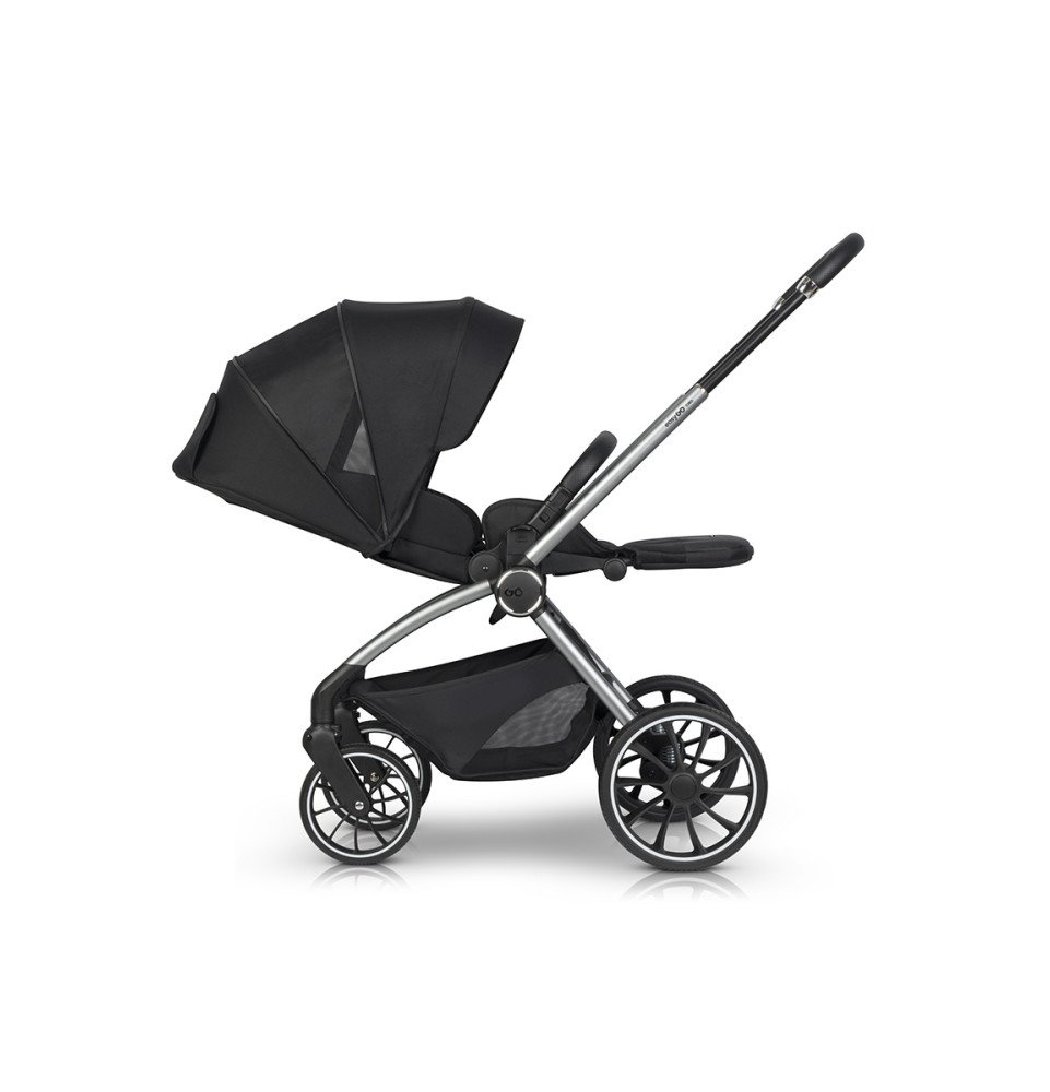 Universalus vežimėlis EasyGo Giro Ebony Black