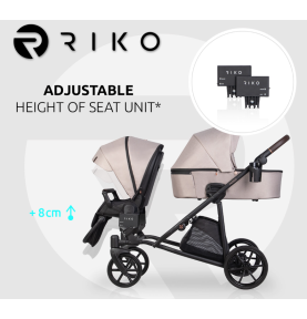 Universalus vežimėlis Riko Musso Taupe