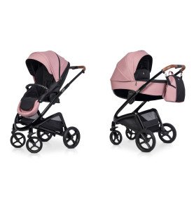 Universalus vežimėlis Riko Black Line Energy Pink