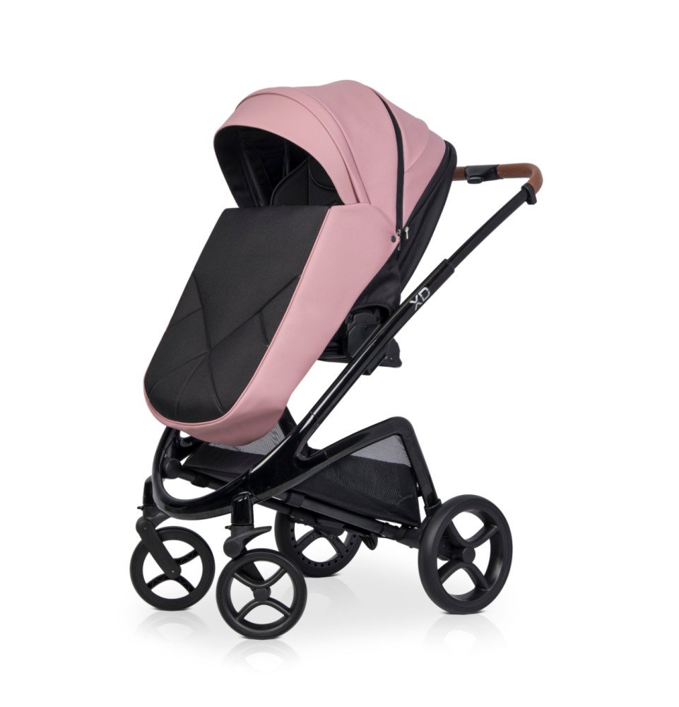 Universalus vežimėlis Riko Black Line Energy Pink