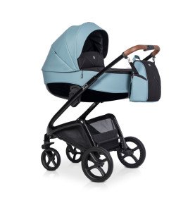Universalus vežimėlis Riko Black Line Crystal Blue