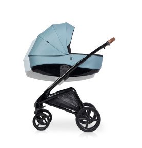 Universalus vežimėlis Riko Black Line Crystal Blue