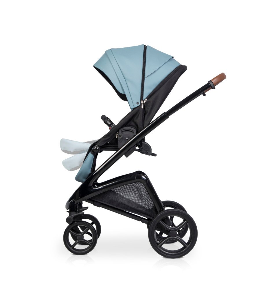 Universalus vežimėlis Riko Black Line Crystal Blue