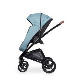 Universalus vežimėlis Riko Black Line Crystal Blue