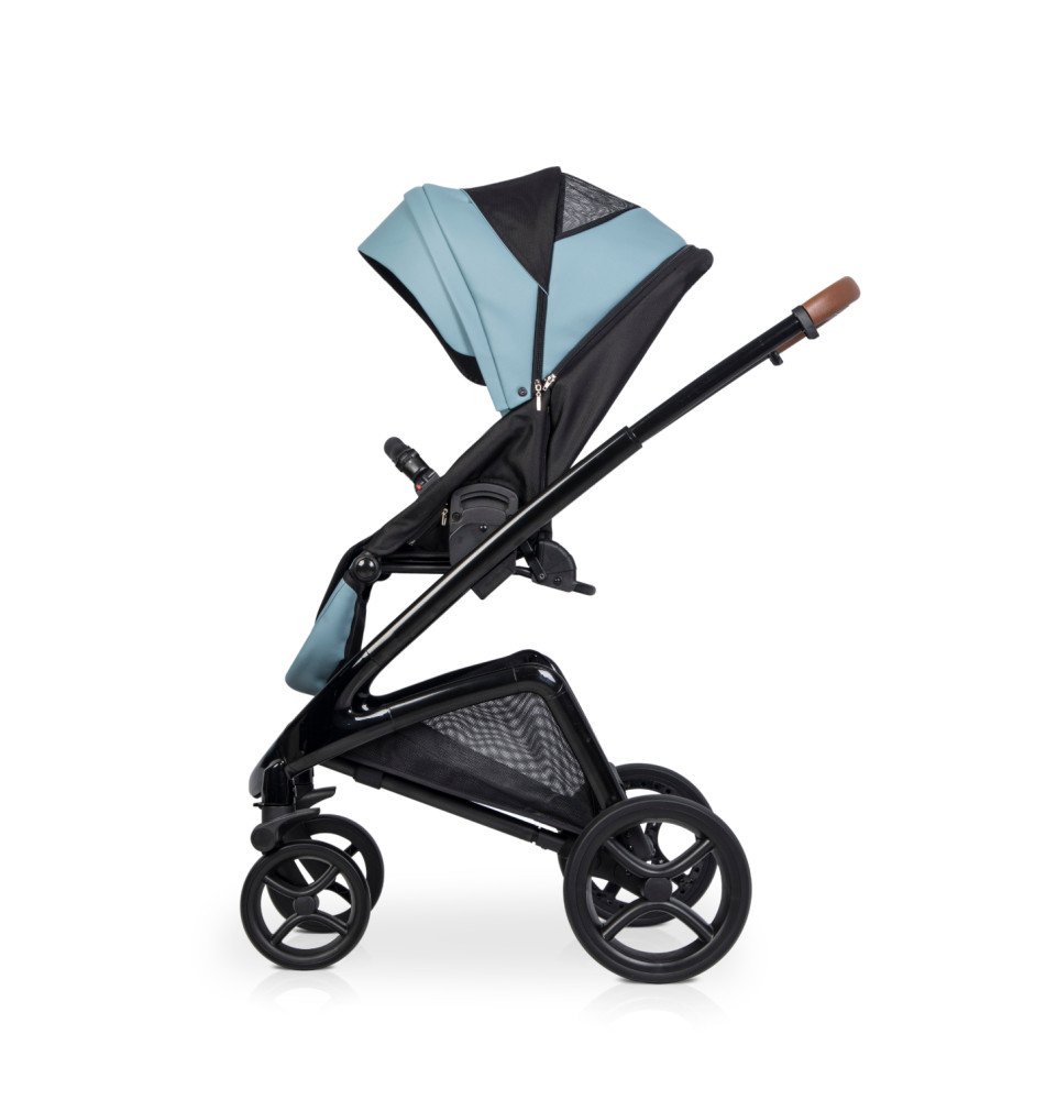 Universalus vežimėlis Riko Black Line Crystal Blue