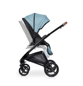 Universalus vežimėlis Riko Black Line Crystal Blue