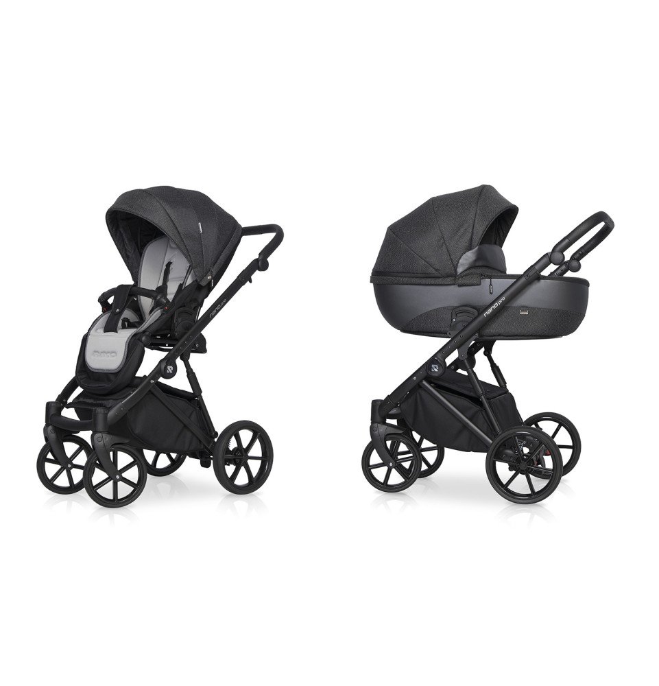Universalus vežimėlis Nano Pro Carbon Universalus vežimėlis Nano Pro Carbon