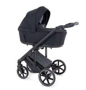 Universalus vežimėlis Coletto Flow 2in1, juodos spalvos važiuoklė FL-03