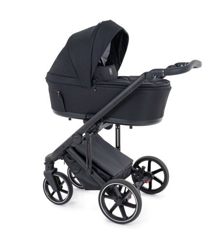 Universalus vežimėlis Coletto Flow 2in1, juodos spalvos važiuoklė FL-03
