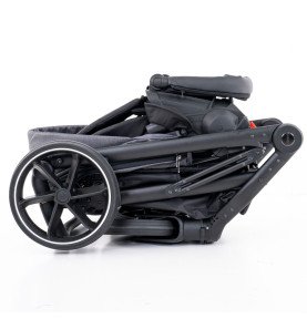 Universalus vežimėlis Coletto Flow 2in1, juodos spalvos važiuoklė FL-03