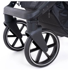 Universalus vežimėlis Coletto Flow 2in1, juodos spalvos važiuoklė FL-04
