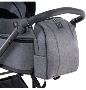Universalus vežimėlis Coletto Flow 2in1, juodos spalvos važiuoklė FL-04