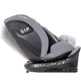 Automobilinė kėdutė Coletto Izzy I-SIZE Black 40-150 cm (0-36kg)