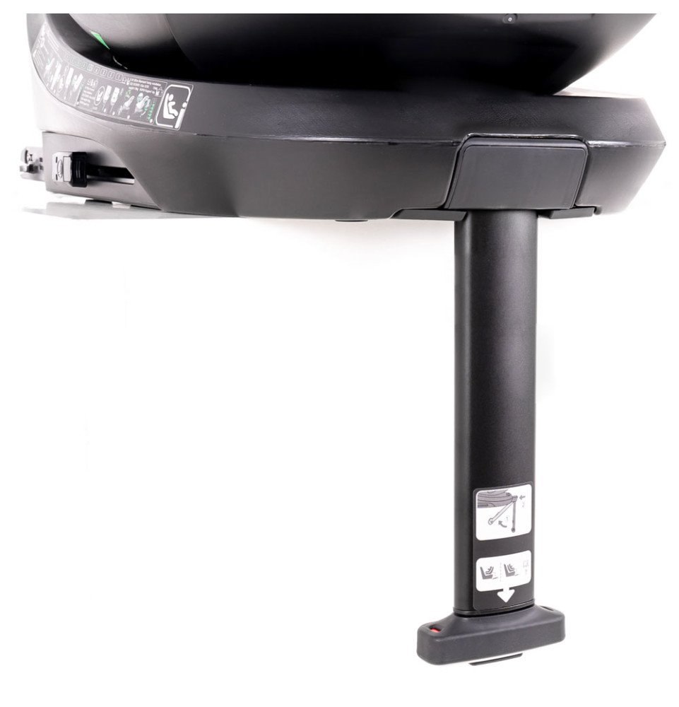 Automobilinė kėdutė Coletto Izzy I-SIZE Black 40-150 cm (0-36kg)