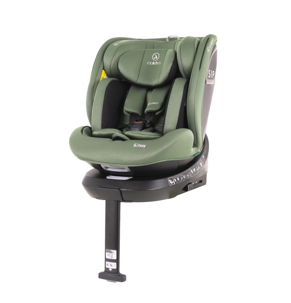 Automobilinė kėdutė Coletto Izzy I-SIZE Green 40-150 cm (0-36kg) Automobilinė kėdutė Coletto Izzy I-SIZE Green 40-150 cm (0-36kg)