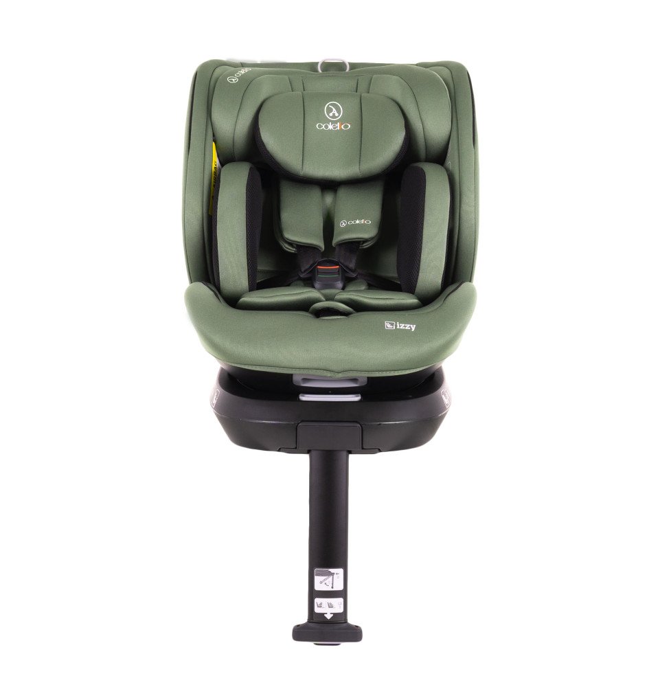 Automobilinė kėdutė Coletto Izzy I-SIZE Green 40-150 cm (0-36kg)
