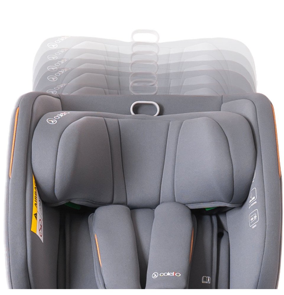 Automobilinė kėdutė Coletto Izzy I-SIZE Green 40-150 cm (0-36kg)