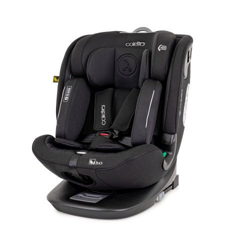 Automobilinė kėdutė Coletto Ivo I-SIZE Black 40-150 cm (0-36kg)