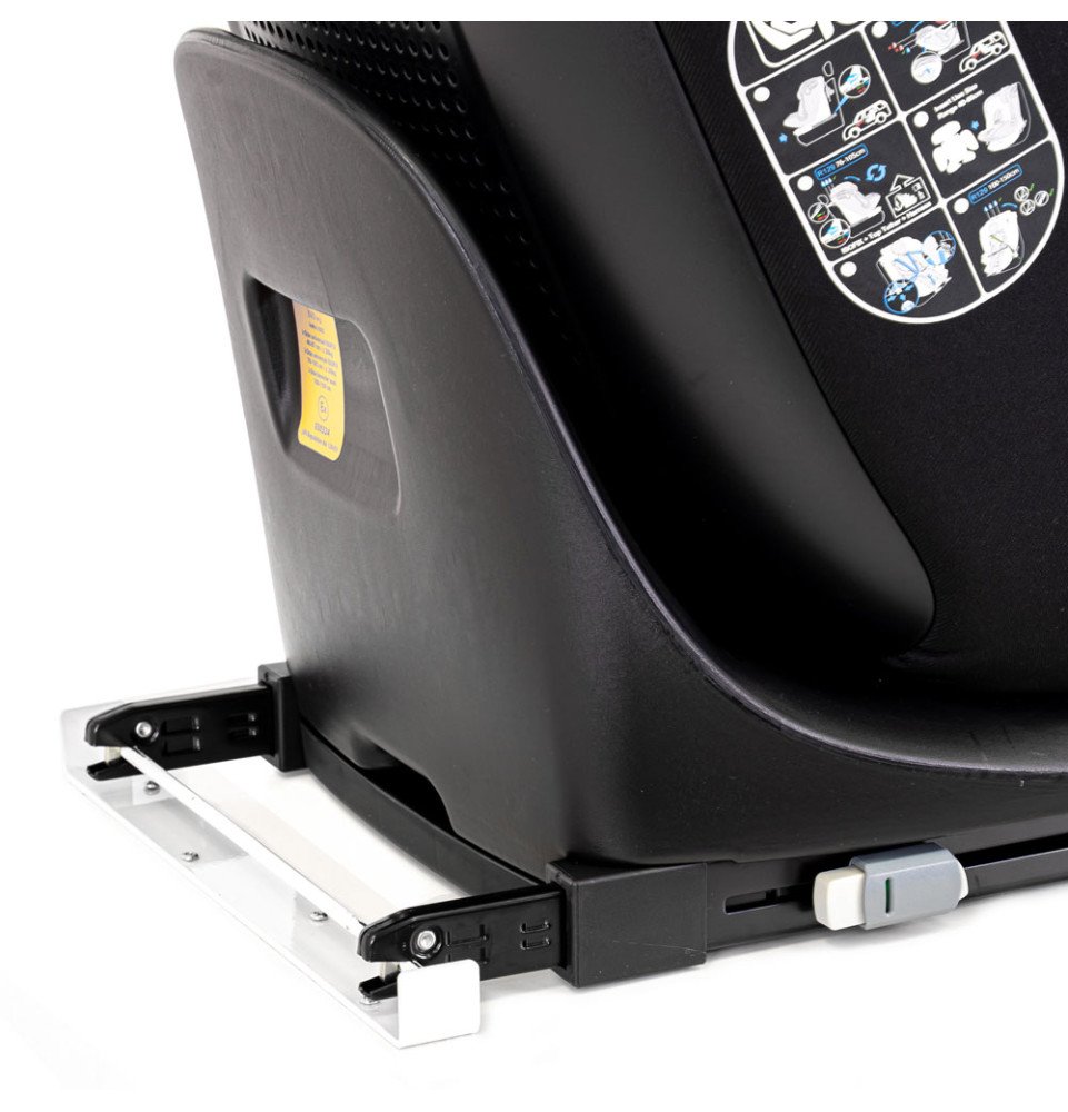 Automobilinė kėdutė Coletto Ivo I-SIZE Black 40-150 cm (0-36kg)