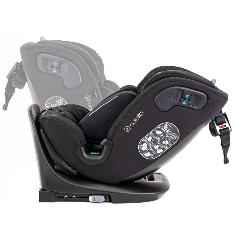 Automobilinė kėdutė Coletto Ivo I-SIZE Gray 40-150 cm (0-36kg)