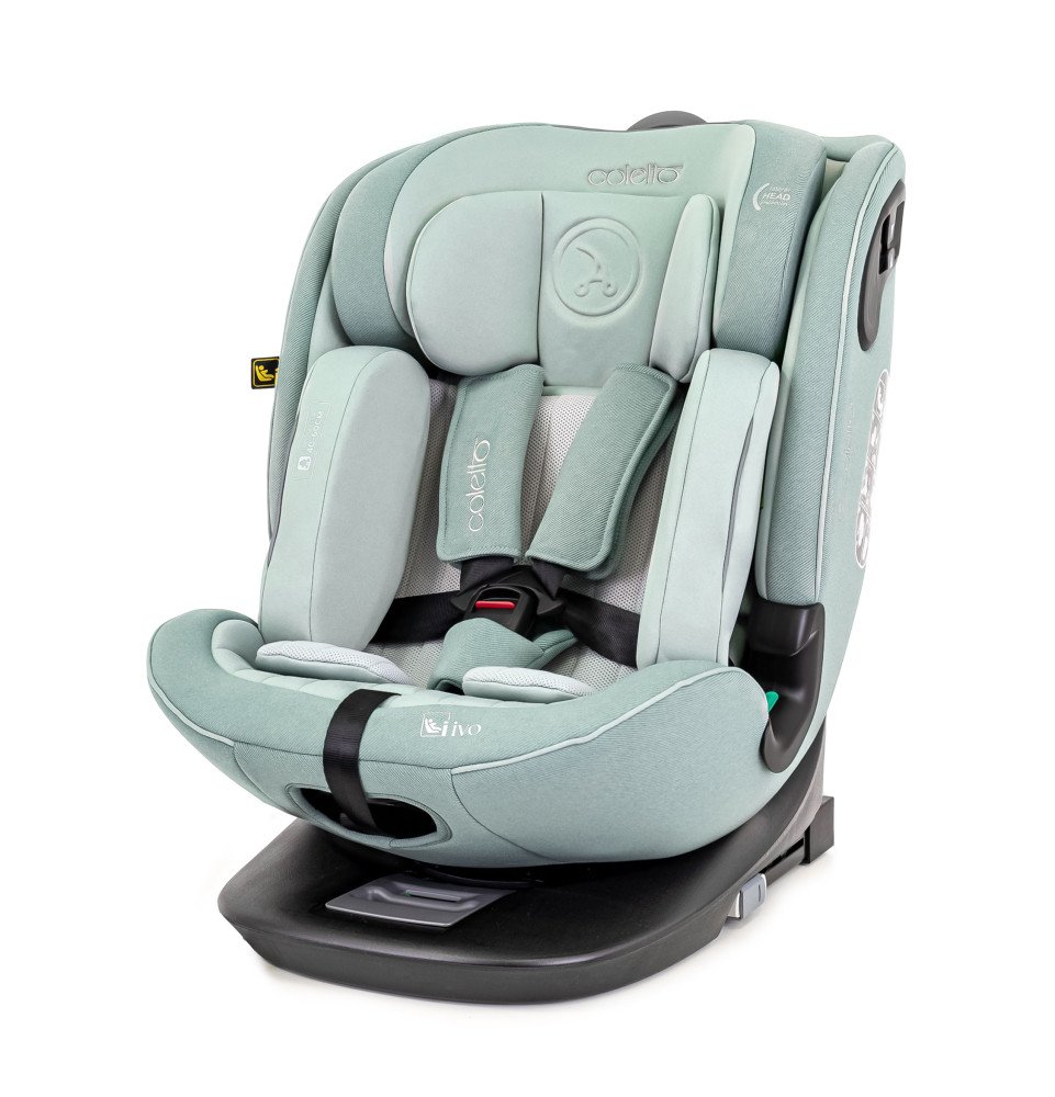 Automobilinė kėdutė Coletto Ivo I-SIZE Green 40-150 cm (0-36kg) Automobilinė kėdutė Coletto Ivo I-SIZE Green 40-150 cm (0-36kg)