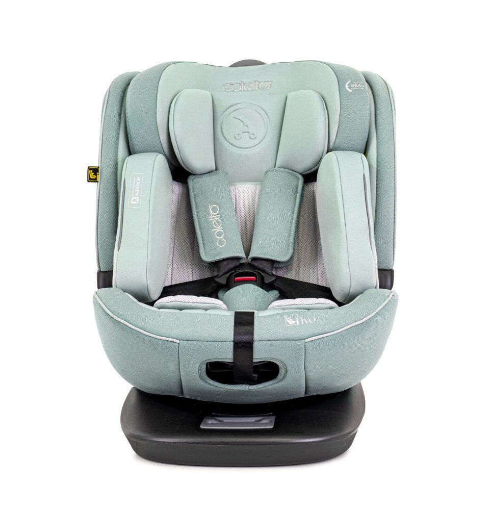 Automobilinė kėdutė Coletto Ivo I-SIZE Green 40-150 cm (0-36kg)