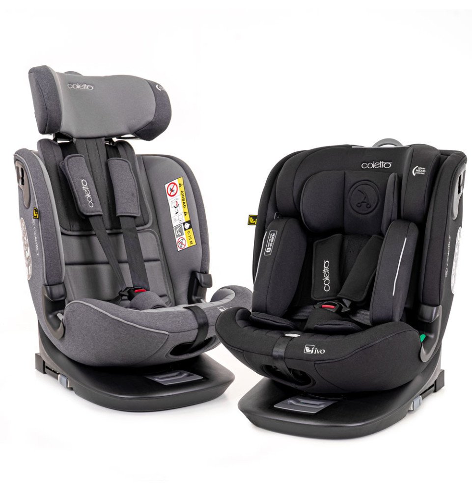 Automobilinė kėdutė Coletto Ivo I-SIZE Green 40-150 cm (0-36kg)