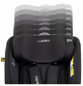 Automobilinė kėdutė Coletto Ivo I-SIZE Green 40-150 cm (0-36kg)