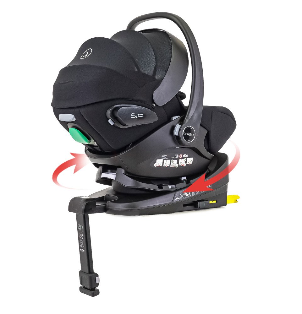 Automobilinė kėdutė Coletto Zoom I-SIZE 40-84 cm + Bazė 360°